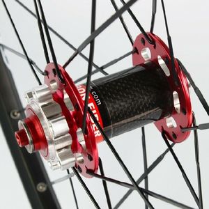 Juego de Ruedas para <span class=keywords><strong>Bicicleta</strong></span> de Montaña RXR <span class=keywords><strong>26</strong></span>/27.5/29 Pulgadas, Llantas de 100/135 mm, Juego de Ruedas de 7-11 Velocidades, Freno de Disco, Buje de Fibra de Carbono, Juego de Ruedas QR para <span class=keywords><strong>Bicicleta</strong></span> - Product Image 5