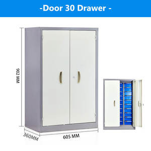 خزانة من نوع Luokefeile بأجزاء صغيرة لتخزين الأدوات في المستودعات - Product Image 5