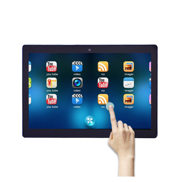 New Industrial 10.1 Inch Android 6.0 Advertising Display Touch Panel PC Wall Mounted Tablet USB DC 12V Ethernet 1GB RAM