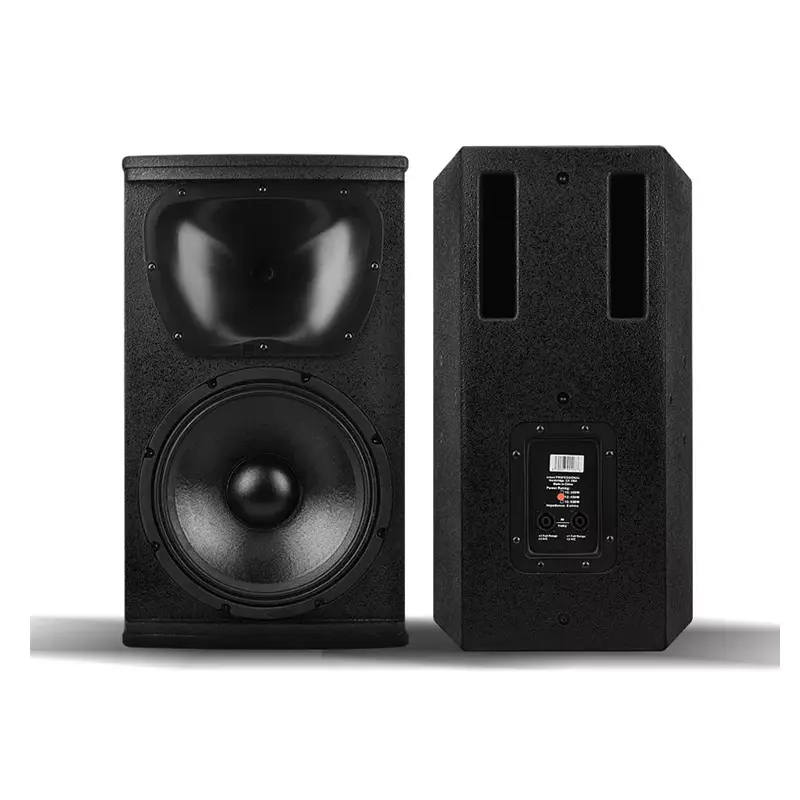 Dj Professionele Audio 2-weg Geluidssysteem Apparatuur Dj Box Full Range Rock 10Inch 12Inch 15 "Midrange Kerkpodium Concert Speaker