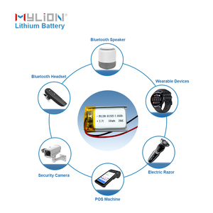 Nhà Máy Giá 902035 601525 3.7V 7.4V 180mAh 450mAh 600mAh LiPo pin có thể sạc lại Polymer Pin Lithium cho máy ảnh kỹ thuật số - Product Image 4