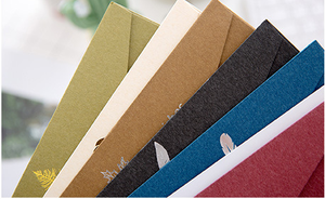 Logotipo de impresión personalizado, papel Kraft, embalaje de tarjetas de visita, <span class=keywords><strong>sobres</strong></span> para tarjetas de invitación de <span class=keywords><strong>boda</strong></span>, BILLETERA, sobre de <span class=keywords><strong>dinero</strong></span> en efectivo - Product Image 4