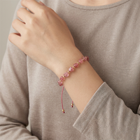 Bracelets simples en pierre naturelle brute amazonite, style bohème, ajustables, bijoux tibétains pour femmes, livraison directe