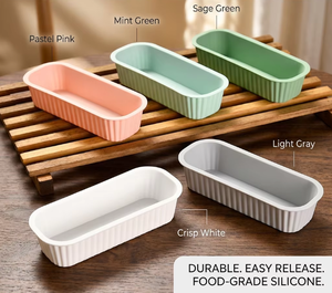 Molde de Silicona de Grado Alimenticio para Hornear, Antiadherente, Resistente al Calor 230°C ℃   Molde para Pastel y Pan para Cocina Comercial, Hogar, Panadería y Fiestas - Product Image 6