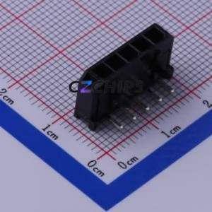 C3030WR-F-05P Wire-to-Board Pin Header Bent Lead Through Hole,P=3mm Connector 1x5P 3mm Right Angle Insert 5P - Product Image 1