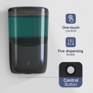 <b>Portable</b> Battery-Powered Automatic Sensor Soap Dispenser-Wall-Mounted Touchless <b>Hand</b> <b>Washing</b> <b>Station</b> for Outdoor Use - Product Image 1