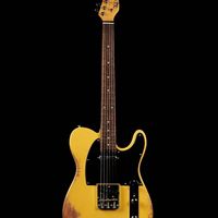 High-quality Vintage Relic Electric Guitar, Stainless Steel Frets, Alnico Pickups, Brass Bridge, Ideal for Professionals