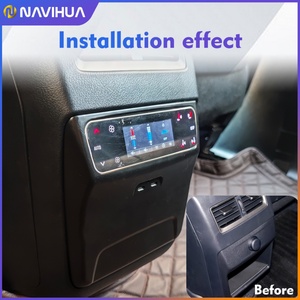 แผงควบคุมอุณหภูมิแบบสัมผัส LCD รุ่นใหม่ Navihua สำหรับ Lexus RX ปี 2016-2022 จอแสดงผลเครื่องปรับอากาศ จอ AC ด้านหลัง แผงหน้าปัด - Product Image 3