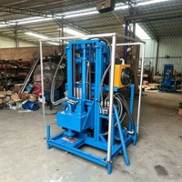 Pequeña Plataforma de Perforación de Pozos de Agua con Motor Diésel, Máquina Portátil de Perforación de Pozos Profundos para Granjas y Pueblos Europeos