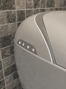 Eingebaute Aroma therapie, eingebaute Blasen, Design der Shell Cover <span class=keywords><strong>Shape</strong></span>, intelligente Toilette in Wasser tropfen form - Product Image 4