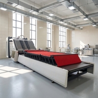 Machine automatique de laminage de carton ondulé pour feuilles de carton ondulé