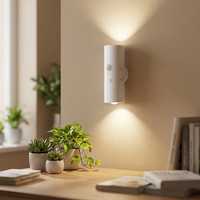 Lampes murales LED pour couloir et escalier à commande tactile avec batterie longue durée pour la maison, intérieur