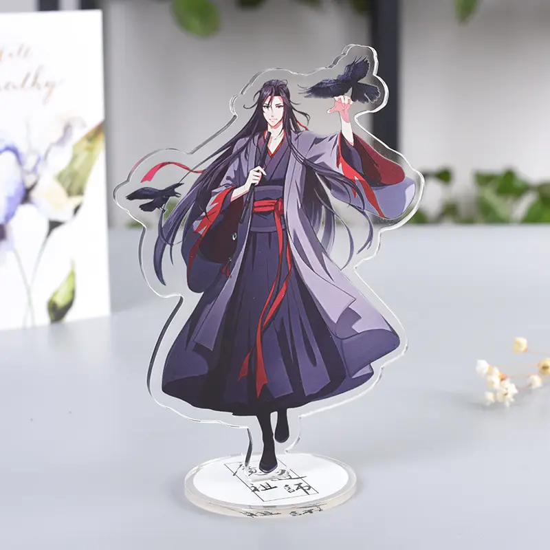 Các Untamed Acrylic con số đứng mô hình tấm mo dao Zu Shi BL Anime Series Wei wuxian Lan wangji nhân vật trang trí bàn Đồ chơi Quà Tặng