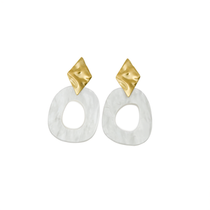 Boucles d'oreilles pendantes tendance E295-E140-0169B - Product Image 2