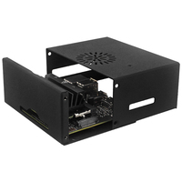 NVIDIA Jetson Nano 2GB papan PC Mini dengan 77 160 lubang penyangga kamera opsional casing sasis logam modul dan kit elektronik