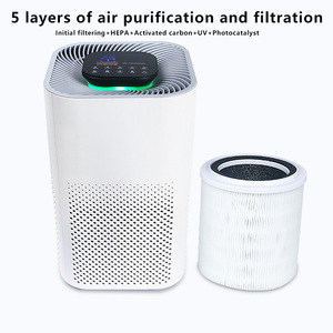 Máy Lọc Không Khí Cầm Tay Điều Khiển Bằng Ứng Dụng Máy Lọc Không Khí Gia Đình UV <span class=keywords><strong>Mini</strong></span> Để Bàn Máy Lọc Không Khí Hepa - Product Image 3