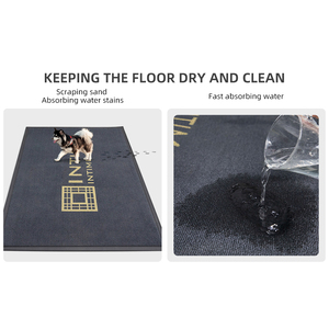 Tapetes de Bienvenida de Goma Personalizados Duraderos, Tapete de Entrada Exterior Impreso al por Mayor - Product Image 5