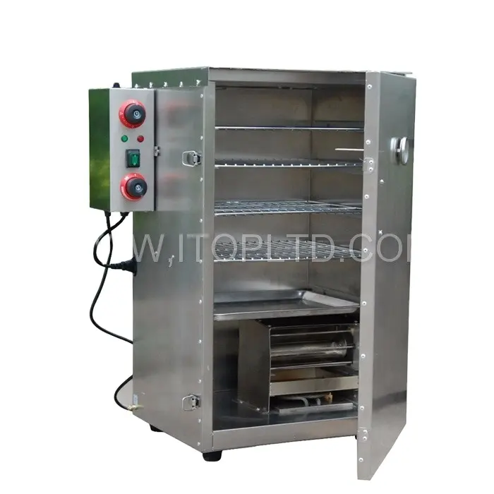 ¡Venta! Máquina ahumadora comercial de acero inoxidable, horno para ahumar carne