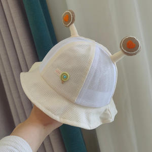Otoño primavera nuevos estilos sombreros de bebé <span class=keywords><strong>para</strong></span> niños niñas lindos bebés niños pequeños verano fino sombrilla lavabo sombreros tela <span class=keywords><strong>para</strong></span> recién <span class=keywords><strong>nacidos</strong></span> - Product Image 6