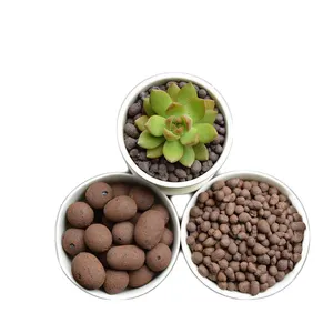 Protecting Plant Roots Bulk Leca Bentonite Clay Ball Leca Balls Guijarros de arcilla expandida