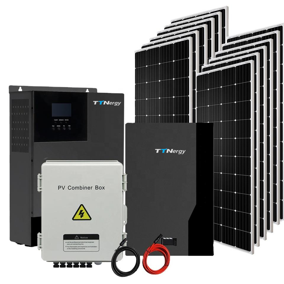 New Electricity Generation Full Smart Set <strong>Kit</strong> 3kw 5kw 5k 300W 500w <strong>1000W</strong> Complete Home Hybrid <strong>Solar</strong> <strong>Panels</strong> System