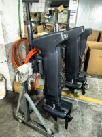 Nouveau moteur hors-bord électrique avec GPS 1500W/3000W/6000W/11000W, moteur de bateau avec batterie intégrée, moteur de bateau de pêche en promotion