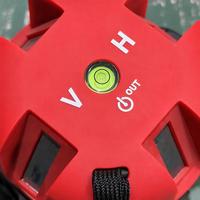Niveau laser vert haute précision SCHNEITER à 5 lignes, base rotative à 360°, trépied réglable pour la construction, la topographie et l'alignement