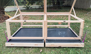 Modern Pet Products gabbia per piccoli animali Pet <span class=keywords><strong>Hutch</strong></span> Pet house per gatti cani e conigli - Product Image 5