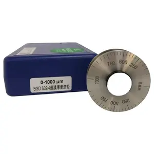 Con lăn thép không gỉ Độ dày màng ướt đo phạm vi bdg532: 0-100um,0-200um,0-500um,0-1000um