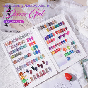 Disco <span class=keywords><strong>Gel</strong></span> Farbbuch 128 Farben Nagellack <span class=keywords><strong>Gel</strong></span> 128 Farben Glitter Reflective Glow In The Dark Blinkendes Disco <span class=keywords><strong>Gel</strong></span> - Product Image 2