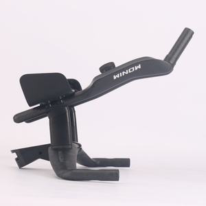 Winowsports Nouveau Guidon de <span class=keywords><strong>Triathlon</strong></span> et Contre-la-montre en Carbone Intégral 15 °   Extension de barre aérodynamique avec clip HB055 - Product Image 6