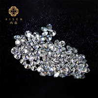 Diamantes reales Melee Hpht, diamantes pequeños cultivados en laboratorio, 1,1mm-2,7mm, precio al por mayor
