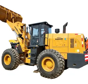 High Quality Used Lonking LG855n Hydraulic Wheel Loader 5 Ton Industrial Loader In Excellent Condition