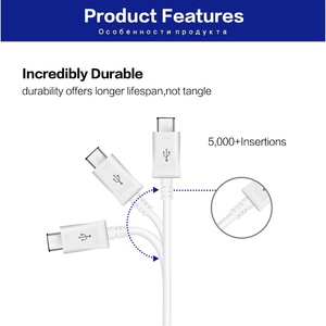 <span class=keywords><strong>Type</strong></span>-<span class=keywords><strong>C</strong></span> สายชาร์จ USB 1.2ม.,สายดาต้า Pvc แบบเร็วสำหรับ <span class=keywords><strong>Samsung</strong></span> <span class=keywords><strong>Type</strong></span> <span class=keywords><strong>C</strong></span> สายข้อมูล1เมตรสไตล์ดั้งเดิมสำหรับ S9 S10 NOTE 10 - Product Image 5