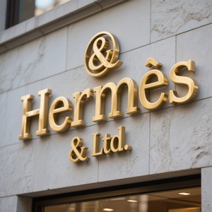 Insegna 3D Personalizzata con Logo Aziendale in Acciaio Inox Dorato per Negozi, Uffici, Decorazione Pubblicitaria LED AC per Casa e Centro Commerciale, Impermeabile IP65 - Product Image 6