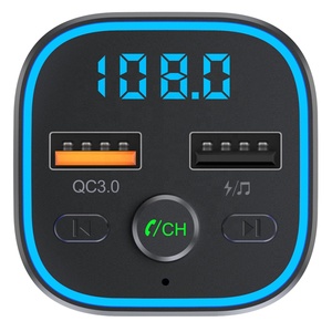 Émetteur FM Bluetooth T35 amélioré, adaptateur radio sans fil, kit voiture, double USB, charge rapide 18W QC3.0, lecteur MP3, prise en charge de la <span class=keywords><strong>carte</strong></span> TF - Product Image 2