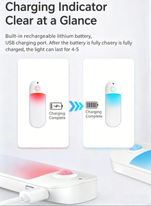Housing Body Motion <b>Sensor</b> <b>Night</b> <b>Light</b> LED Rechargeable Corridor Bedside Lamp Cabinet <b>Light</b> - Product Image 6