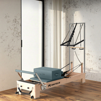 Tour de réformateur Pilates en bois Durable de haute qualité Portable réglable pour la santé du corps vente directe de l'usine pour les Studios de Yoga