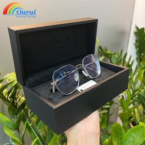 Boîte d'emballage personnalisable pour lunettes, étui à lunettes de qualité supérieure avec fermeture magnétique et doublure douce pour lunettes de soleil - Product Image 3