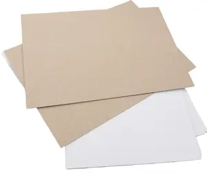 Goedkoop Papier Van 250gsm 300gsm 350gsm Gecoat Duplex Board Papier Duplex Board Grey Back