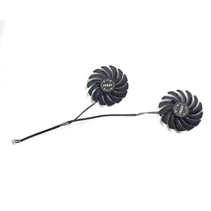 ใหม่พัดลมระบายอากาศการ์ดจอ<span class=keywords><strong>580</strong></span> RX570 PLD09210S12HH PL ขนาด85มม. 4-PIN พัดลมระบายความร้อนสำหรับ MSI <span class=keywords><strong>RX</strong></span> 480 470เกราะ P106-100กราฟิกการ์ดพัดลม GPU - Product Image 6