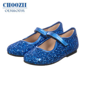 Sur Mesure Chaussures Plat Enfant Paillettes Cuir Mary Jane Designer Espagnol Chaussures - Product Image 2