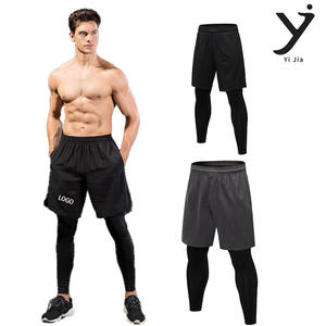 Pantalones Deportivos para Hombre al por Mayor, de Secado Rápido, con Paneles de Malla, Elásticos y a la Moda - Product Image 2