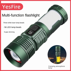 Перезаряжаемый светодиодный фонарь YesFire, водонепроницаемый (IP65), 1000+ люмен, с регулируемым лучом и зумом, высокий CRI 90, для кемпинга, походов, рыбалки - Product Image 5