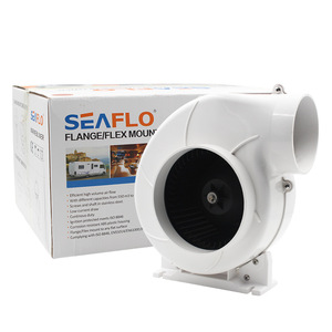 Ventilador <span class=keywords><strong>de</strong></span> escape <span class=keywords><strong>de</strong></span> batería <span class=keywords><strong>de</strong></span> CC para yates y embarcaciones, modelo SFBB1-320, marca White Snail Blower - Product Image 1