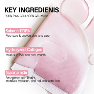 4EA personnalisé saumon <span class=keywords><strong>ADN</strong></span> PDRN rose collagène gelée Gel masque de nuit masque pour l'élasticité de la peau hydratant raffermissant hydratant B - Product Image 5