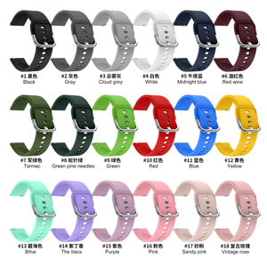 Chungming 20mm 22mm <span class=keywords><strong>correa</strong></span> de reloj deportivo de silicona para reloj inteligente Samsung, Correas Para Reloj para Samsung <span class=keywords><strong>Galaxy</strong></span> <span class=keywords><strong>Watch</strong></span> 4 5 6 <span class=keywords><strong>45mm</strong></span> - Product Image 2