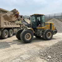 Radlader und Traktoren mit Frontlader für den landwirtschaftlichen Einsatz: XCMG LW550FV Radlader-Maschine