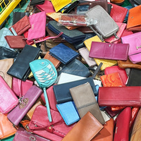 A11-2 Grosir Dompet dan Tas Kulit Asli Wanita Bekas, Tas Desainer Bekas Unisex Fashion, Grosir Pesanan Massal B2B