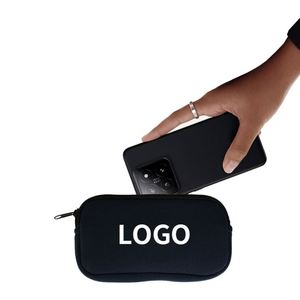 Étuis de téléphone personnalisés, souples et extensibles, 3 couleurs, durables, avec poche en filet intégrée, pour les voyages d'affaires - Product Image 2